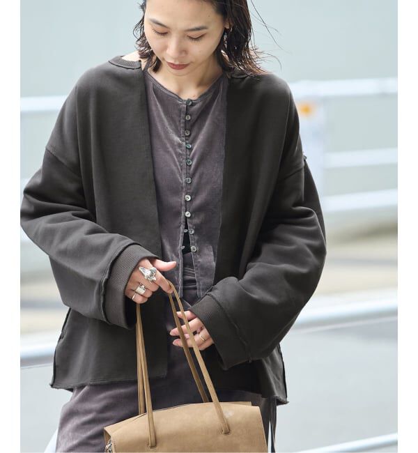 JOURNAL STANDARD「《WEB限定追加予約》CUT-OFF SWEATカーディガン」|カーディガン|