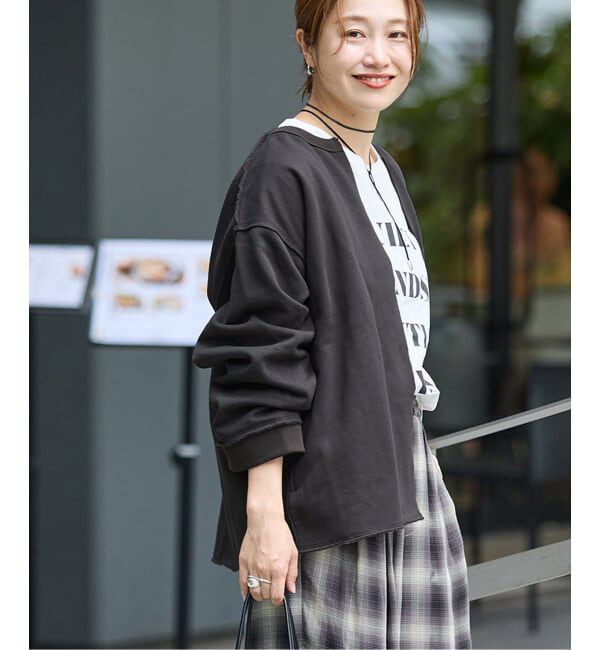 JOURNAL STANDARD「《WEB限定追加予約》CUT-OFF SWEATカーディガン」|カーディガン|