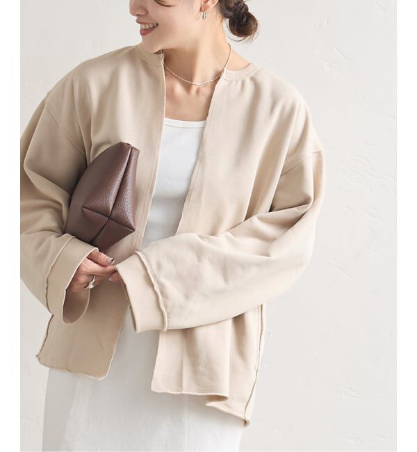 JOURNAL STANDARD「《WEB限定追加予約》CUT-OFF SWEATカーディガン」|カーディガン|