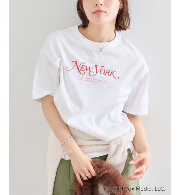 U by SPICK&SPAN「New York Magazine ロゴ TEE」|Tシャツ・カットソー|