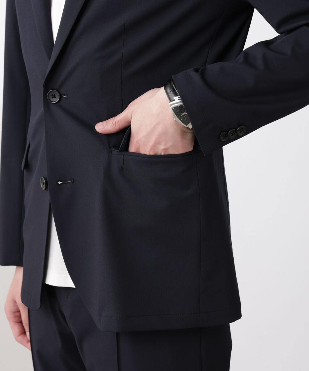 NANO universe「｢N JACKET BASIC｣トロピカルストレッチジャケット（セットアップ可）」|スーツ|