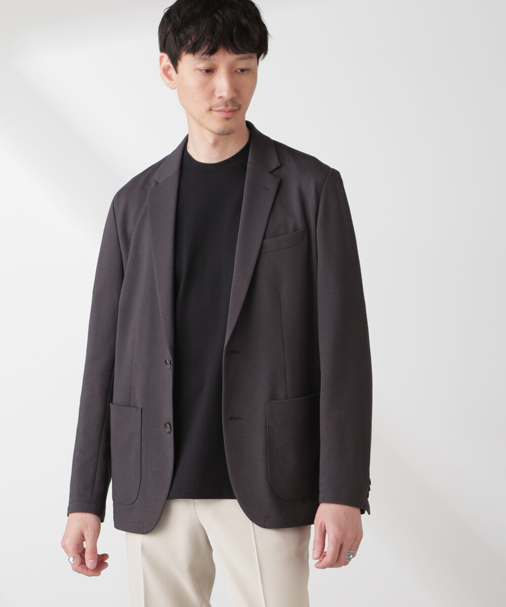 nano･universe「「N JACKET PREMIUM」IN DRY カノコストレッチジャケット(セットアップ可)」|スーツ|