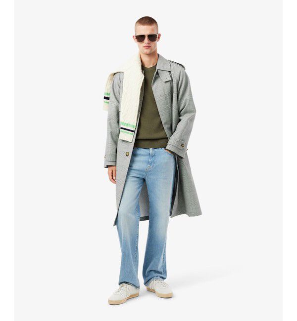 LACOSTE「エッセンシャルウールニットセーター」|ニット・セーター|
