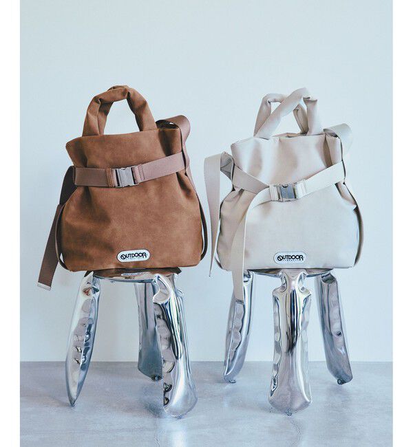 VIS「【OUTDOOR PRODUCTS】VIS別注 2WAYスエードベルト付きトートバッグ」|トートバッグ|