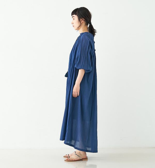 collex「インド綿2WAYギャサーコットンワンピース」|ワンピース|