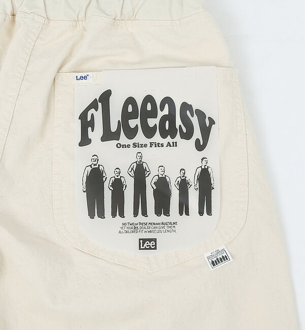 ABAHOUSE「【Lee】XS～XXLまでこれ一本でカバー フリーサイズ リラックスワイドパンツ」|デニム|