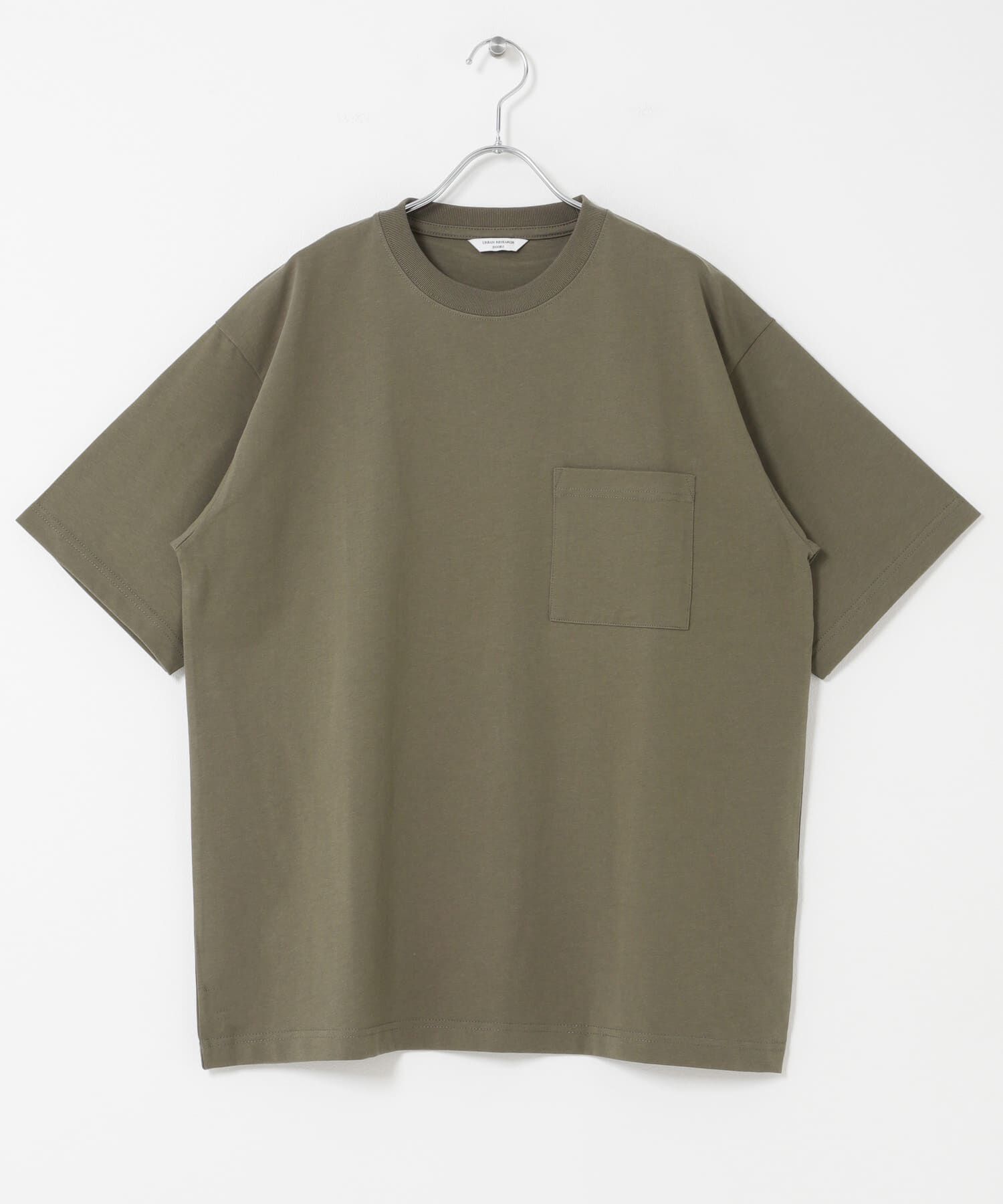 URBAN RESEARCH DOORS「SHAPE BACK クルーネック Tシャツ」|Tシャツ・カットソー|