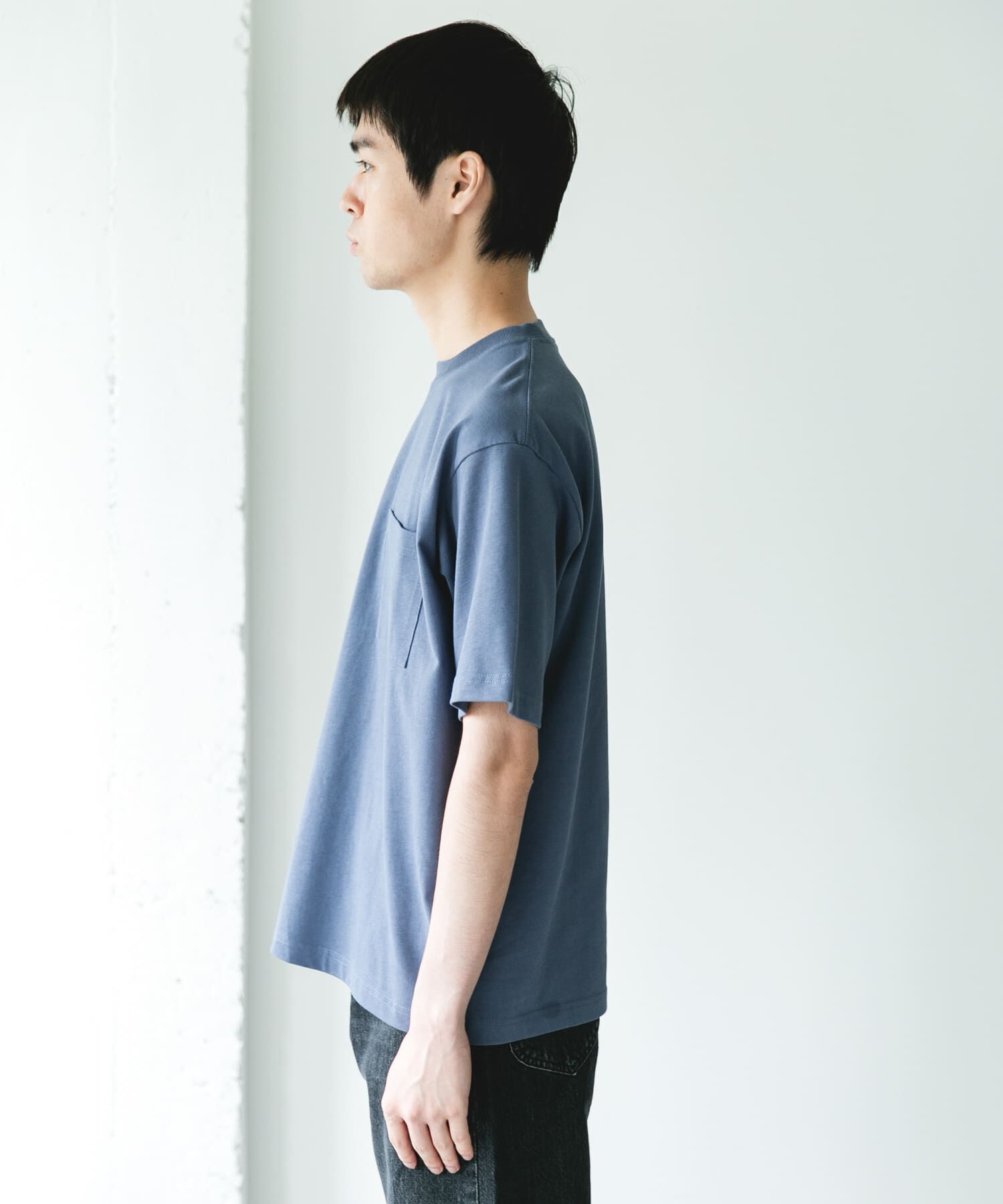 URBAN RESEARCH DOORS「SHAPE BACK クルーネック Tシャツ」|Tシャツ・カットソー|