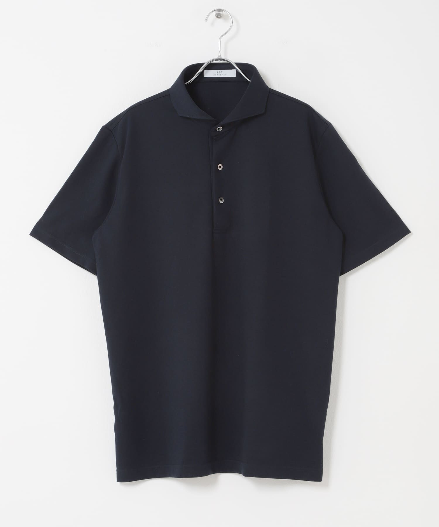 URBAN RESEARCH DOORS「LIFE STYLE TAILOR　カッタウェイ鹿の子半袖プルオーバー」|シャツ・ブラウス|