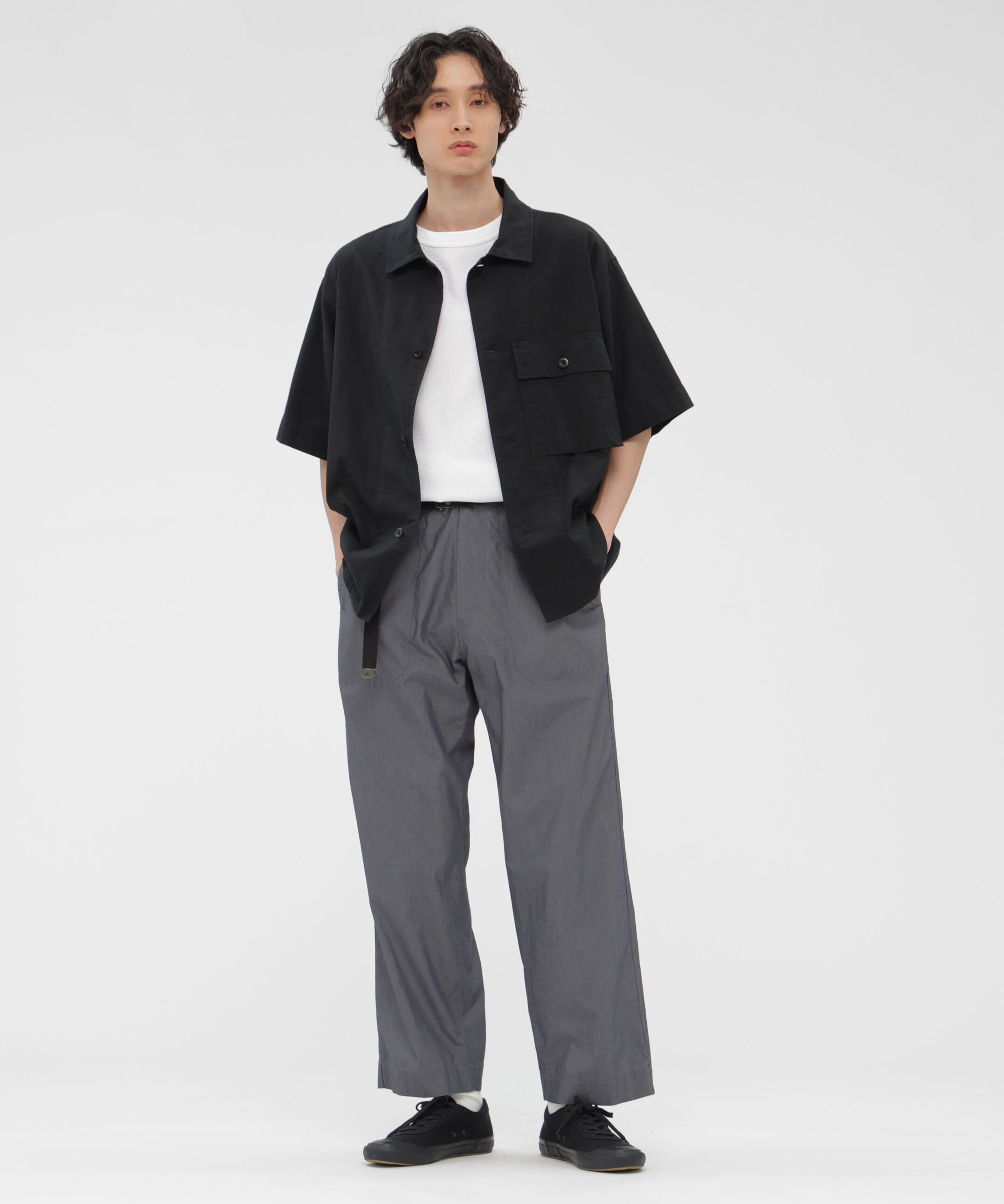 MHL.「RAW SLUB COTTON JERSEY TOP」|Tシャツ・カットソー|