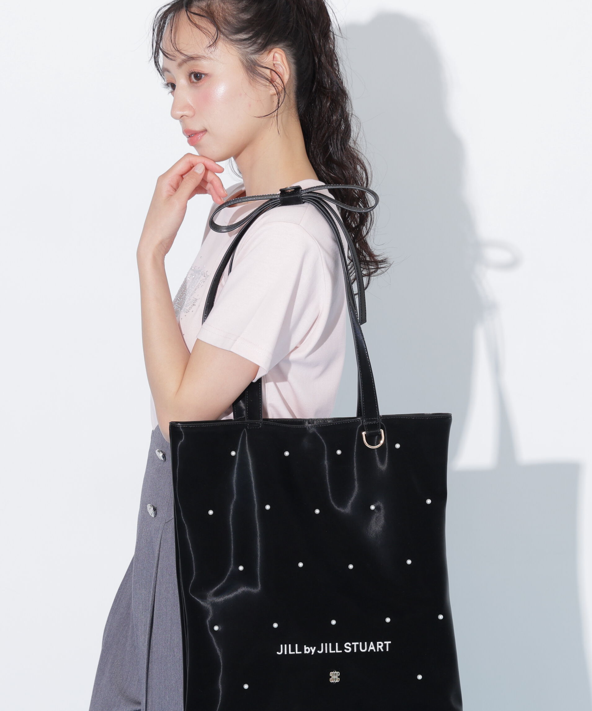  「リボンハンドルトートバッグ」|その他|