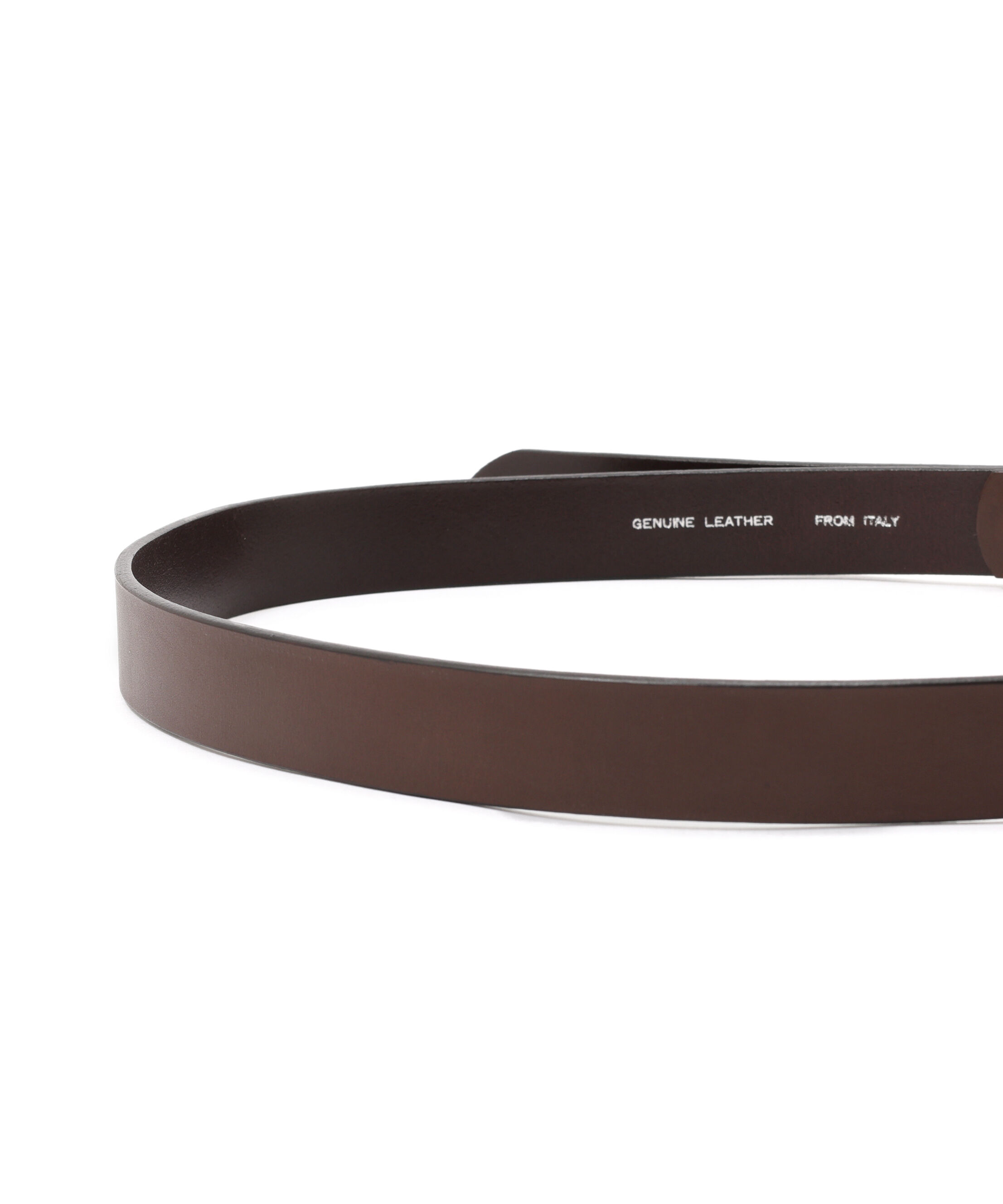 MARGARET HOWELL「OILED LEATHER NARROW BELT」|ベルト|
