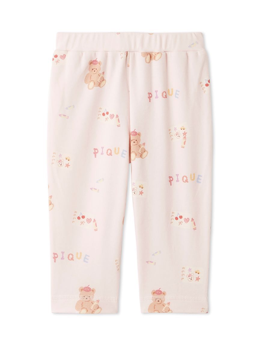 GELATO PIQUE KIDS & BABY「【BABY】ドローイングベア柄ロングパンツ」|その他ベビーウェア|