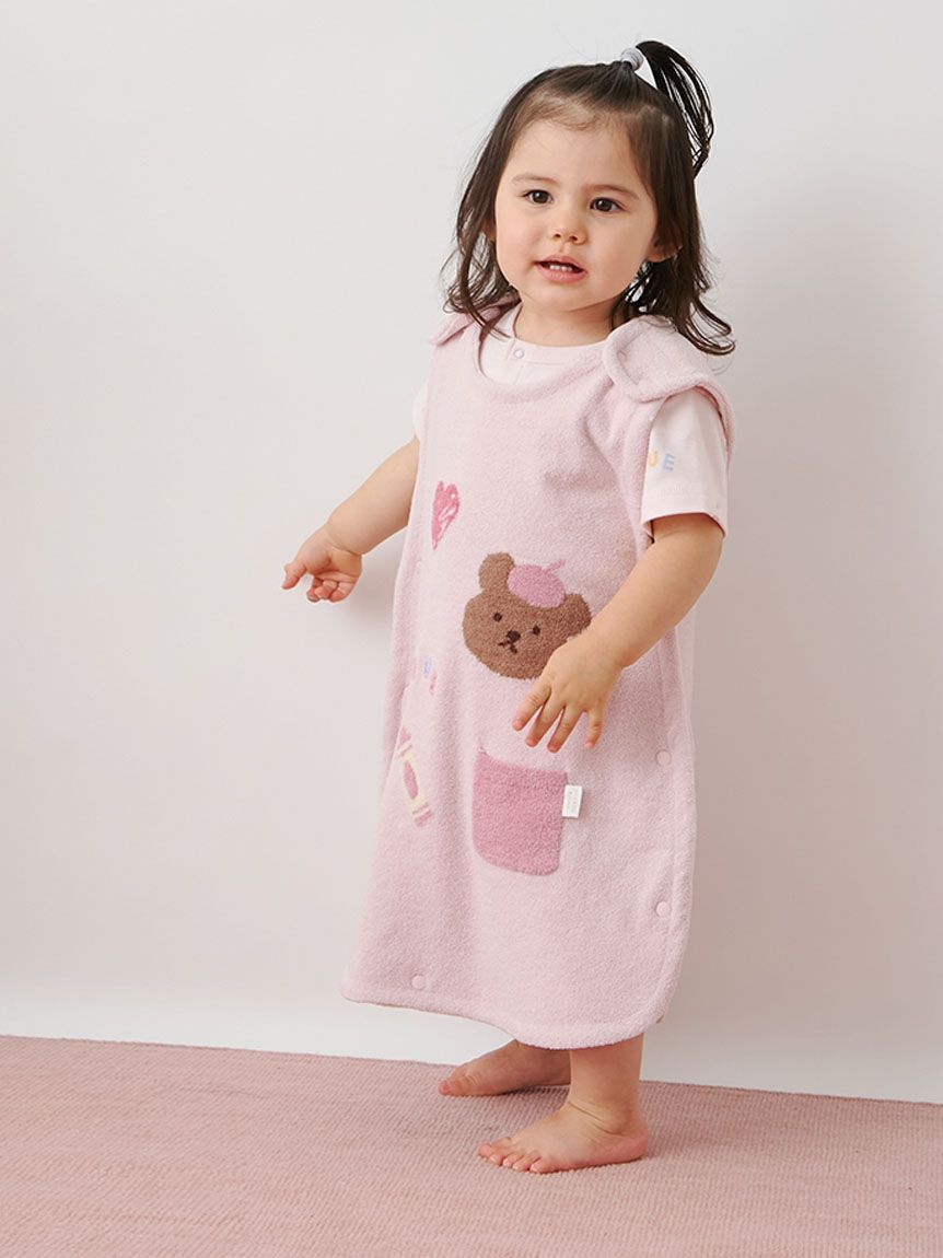 GELATO PIQUE KIDS & BABY「【BABY】エアリーモコドローイングベアスリーパー」|その他ベビー用品|