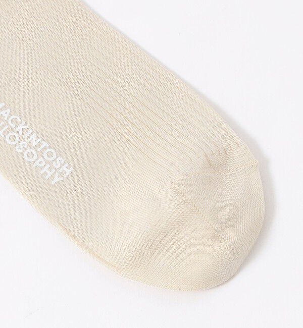 MACKINTOSH PHILOSOPHY「リブフリルソックス」|ソックス|