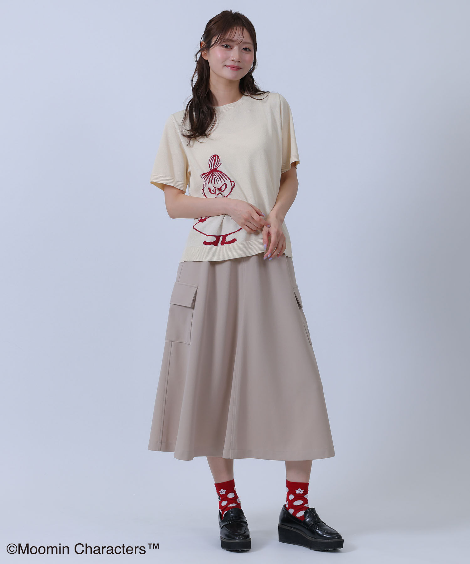 MARY QUANT「MOOMIN&times;MQ ソックス」|ソックス|