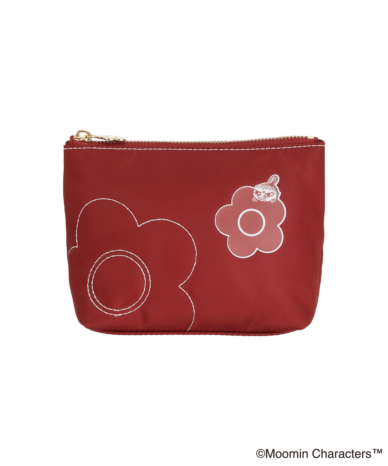 MARY QUANT「MOOMIN&times;MQナイロン 舟型ポーチミニ」|ポーチ|