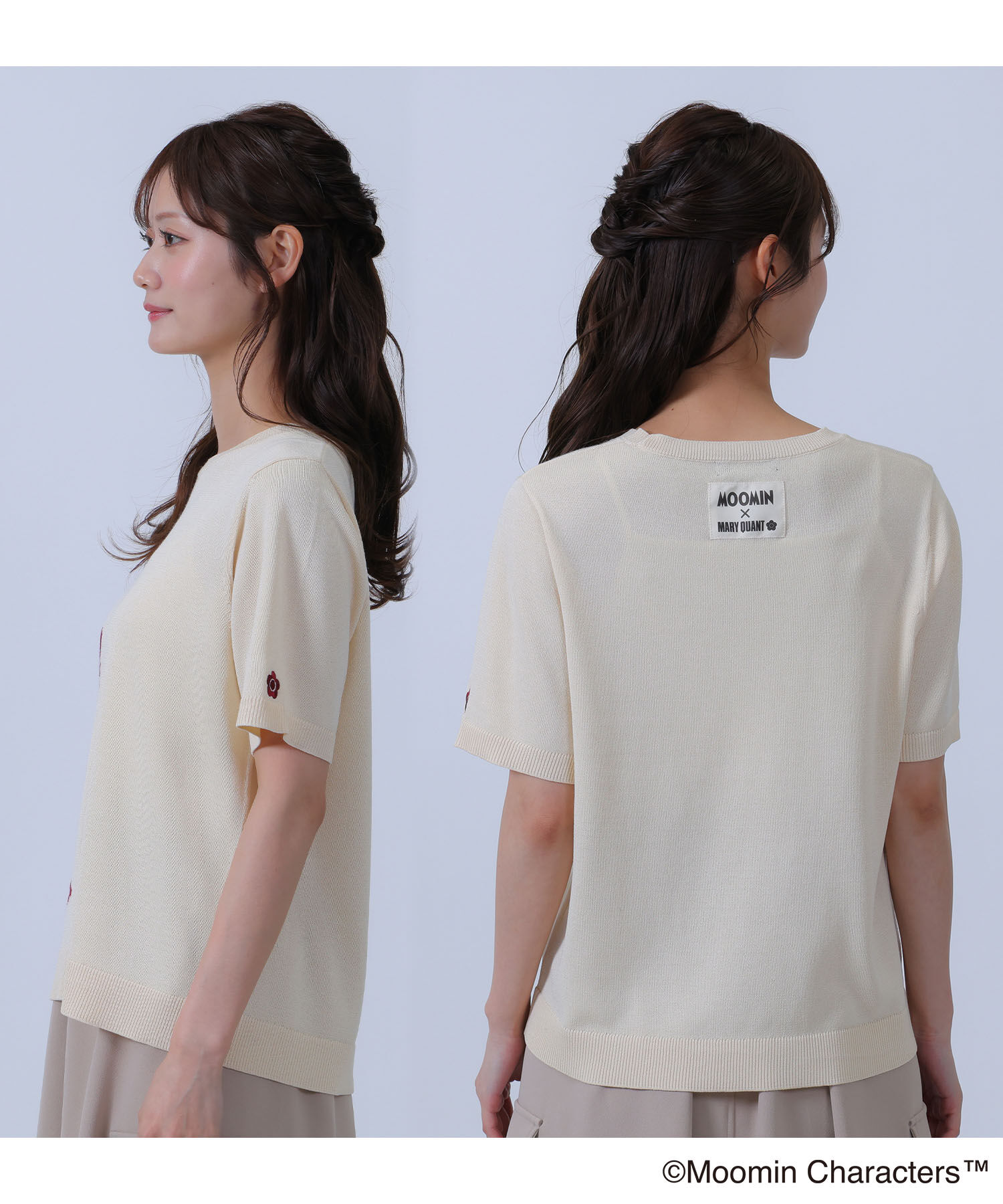 MARY QUANT「MOOMIN&times;MQニット プルオーバー」|ニット・セーター|