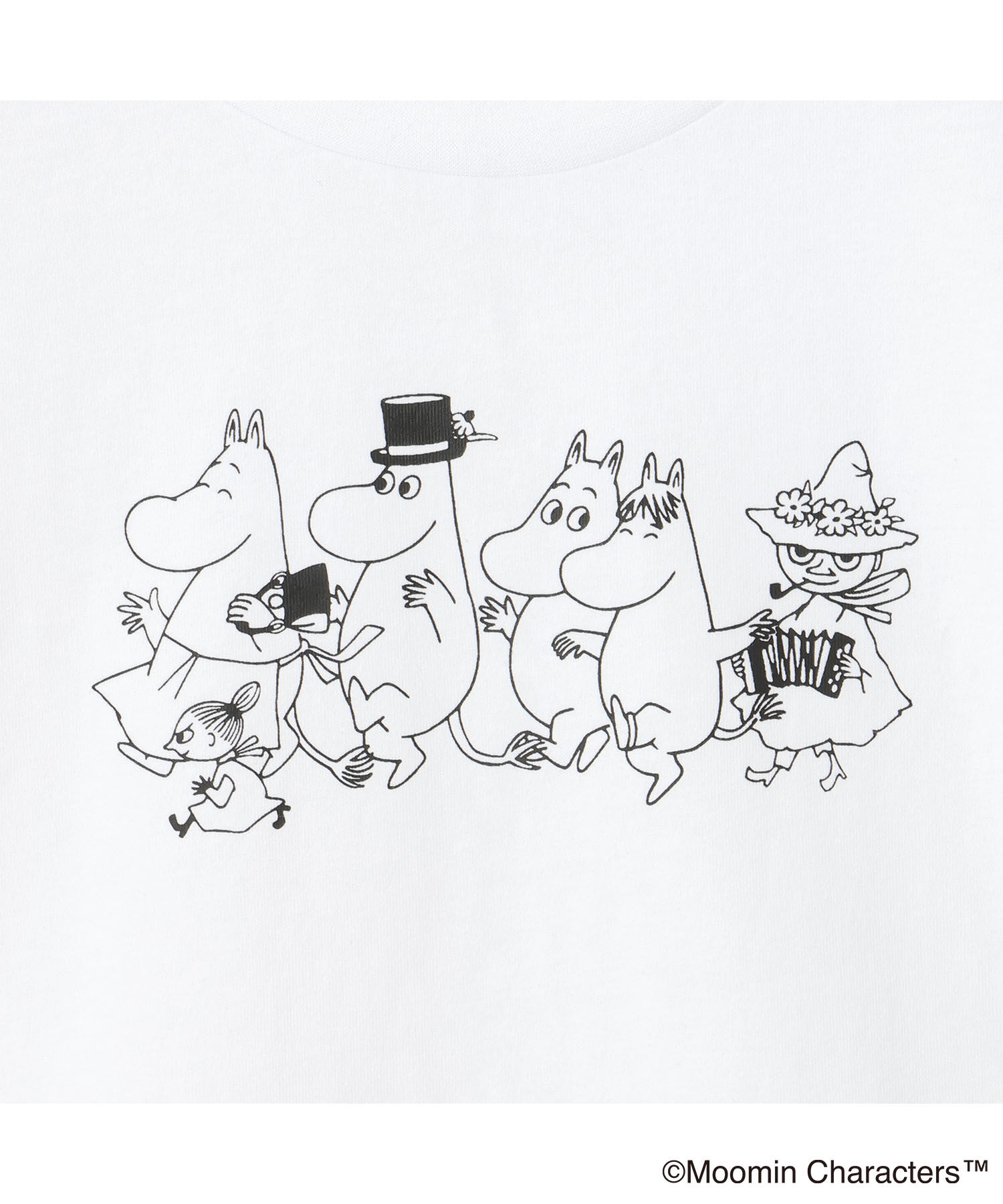 MARY QUANT「MOOMIN&times;MQファミリービッグ Tシャツ」|Tシャツ・カットソー|