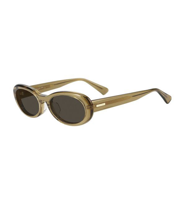  「Zoff｜Knuth Marf オーバル型 サングラス   横長｜カラーレンズ｜UVカット 紫外線対策｜ユニセックス  」|サングラス|