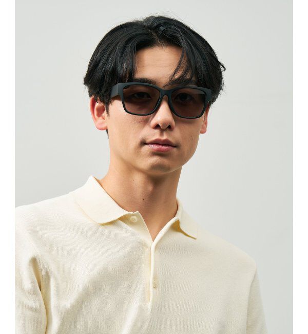  「SUNCUTGlasses/UV100%CUT サングラス カラーレンズ 太縁 紫外線対策 UVカット ユニセックス スポーツ」|サングラス|