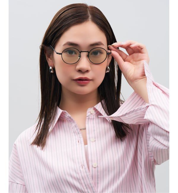  「Zoff｜JOURNAL STANDARD relume ジャーナルスタンダードレリューム  ラウンド型サングラス」|サングラス|