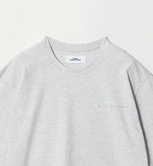 NICE WEATHER「＜NICE WEATHER＞フォトバックプリント Tシャツ」|Tシャツ・カットソー|