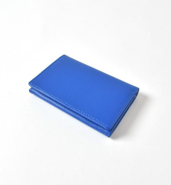 SHIPS「SHIPS:【SAFFIANO LEATHER】イタリアンレザー  カードケース （名刺入れ）」|名刺入れ・カードケース|