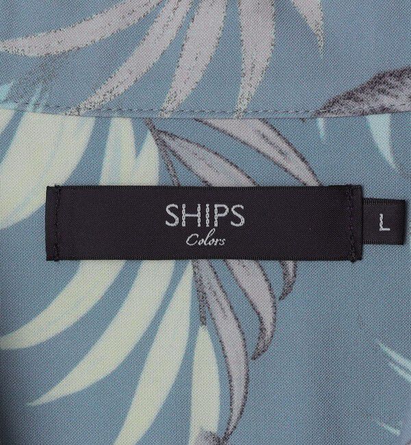 SHIPS Colors 「SHIPS Colors:〈洗濯機可能〉レーヨン アロハ シャツ◇」|シャツ・ブラウス|