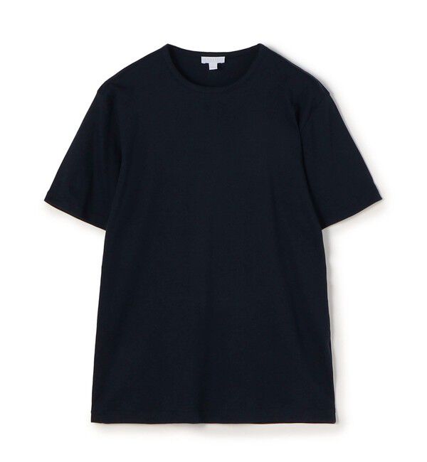 TOMORROWLAND BUYING WEAR「SUNSPEL シーアイランドコットン クルーネックTシャツ」|Tシャツ・カットソー|69 Navy