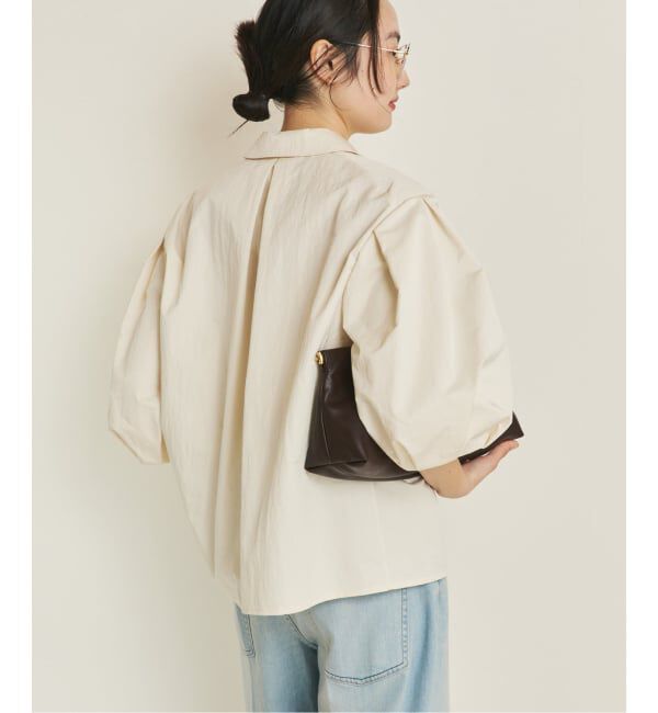 Plage「Tuck Sleeves シャツ」|シャツ・ブラウス|
