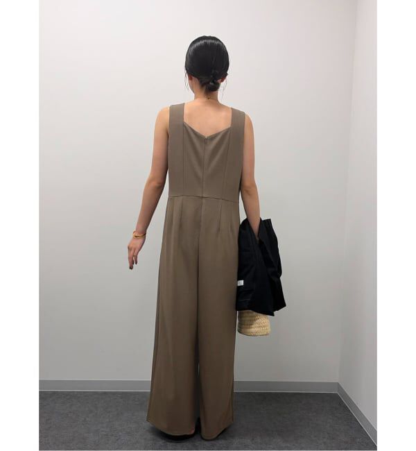 SLOBE IENA「《WEB限定サイズ有り/3サイズ展開》カットオールインワン」|オールインワン|
