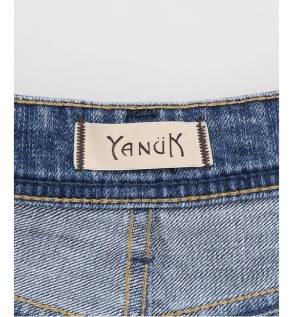 IENA「《追加予約》YANUK/ヤヌーク 別注 MARY Baggy straight デニムパンツ」|デニム|