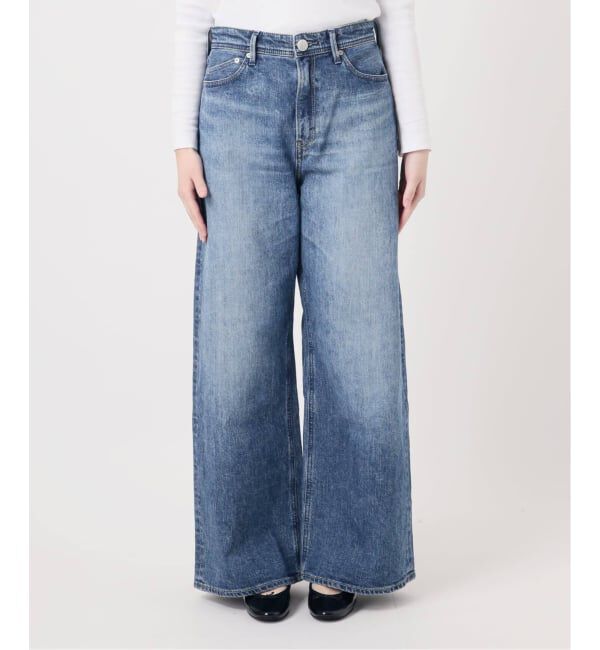 IENA「《追加予約》YANUK/ヤヌーク 別注 MARY Baggy straight デニムパンツ」|デニム|
