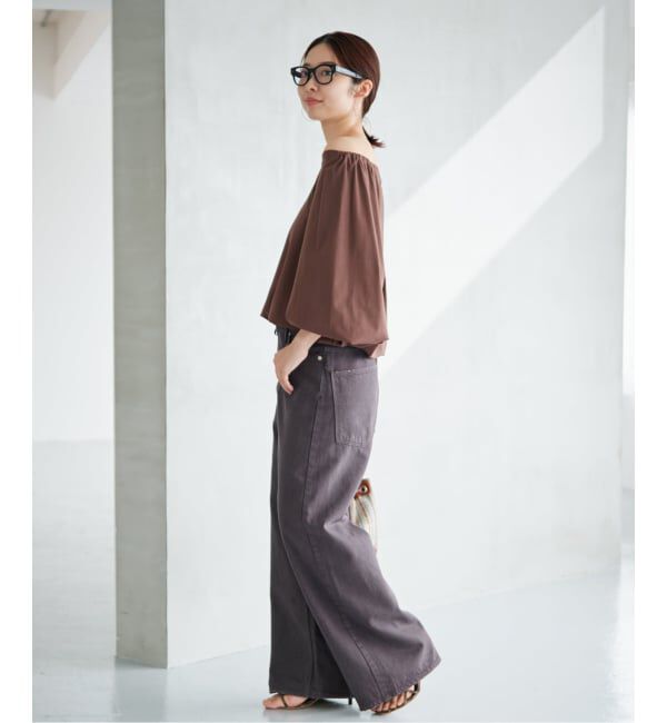 IENA「《予約》upper hights/アッパーハイツ THE 別注 LINA デニムパンツ」|デニム|