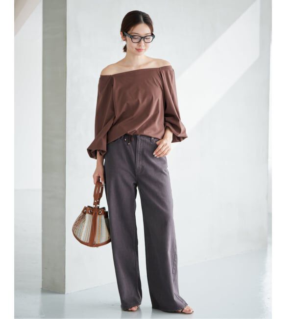 IENA「《予約》upper hights/アッパーハイツ THE 別注 LINA デニムパンツ」|デニム|