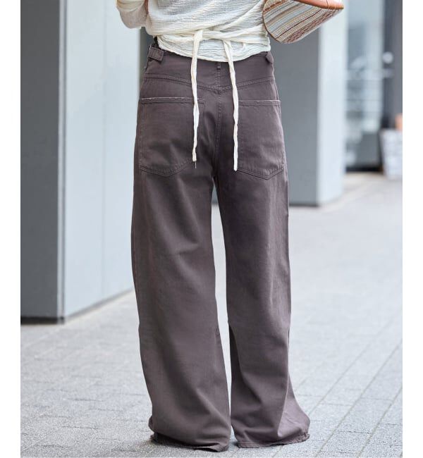 IENA「《予約》upper hights/アッパーハイツ THE 別注 LINA デニムパンツ」|デニム|