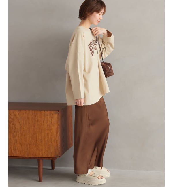 JOURNAL STANDARD relume「別注【Champion/チャンピオン】16s/1 Jersey L/S Bleach Wash：カットソー」|Tシャツ・カットソー|