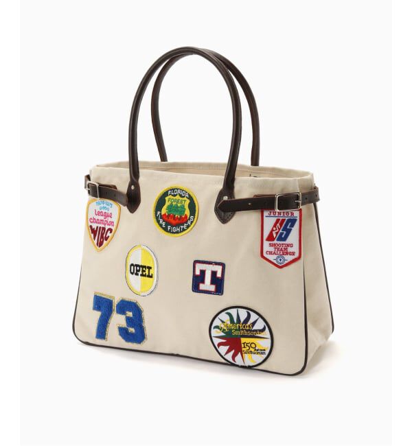 JOURNAL STANDARD「HERITAGE LEATHER / ヘリテージレザー 別注 CANVAS  HL 40」|トートバッグ|ナチュラル