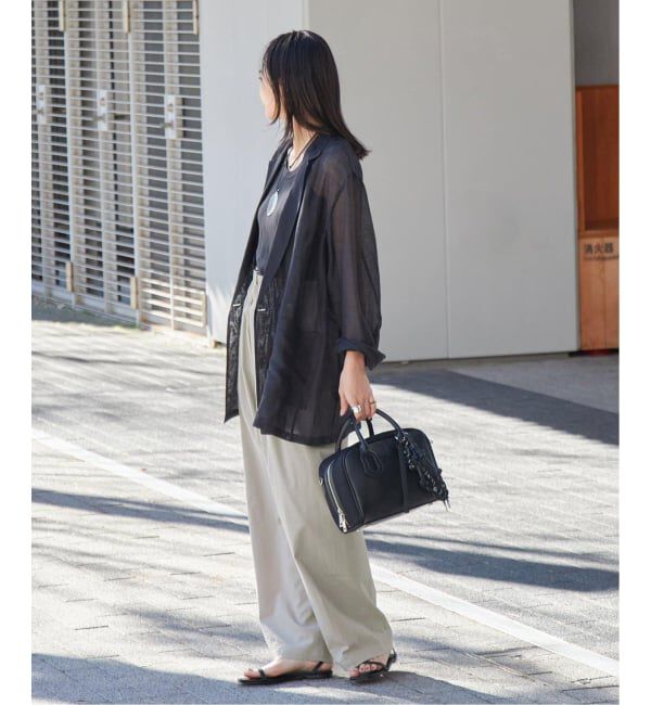 JOURNAL STANDARD「《追加2》ウォッシャブルコットンリネVISストレートパンツ」|その他|
