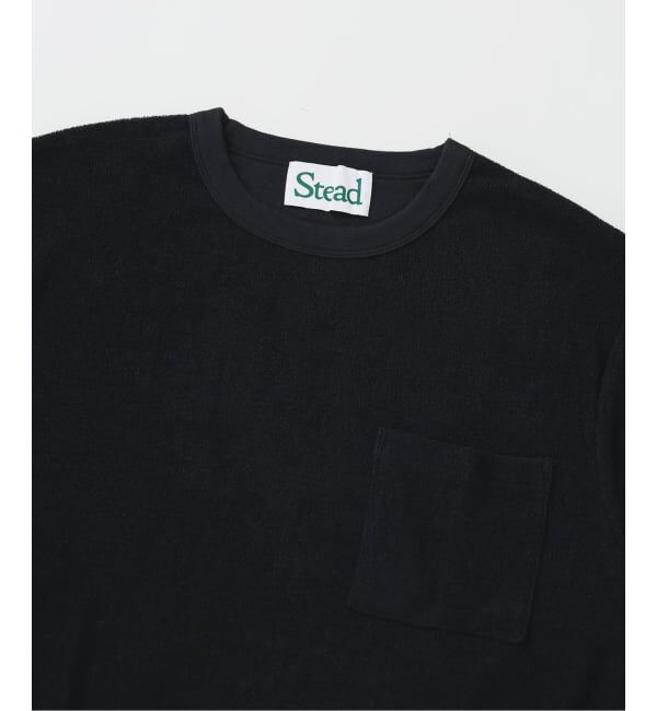 J.S.Homestead「Stead / パイル リンガー ワイド ポケット Tシャツ」|Tシャツ・カットソー|