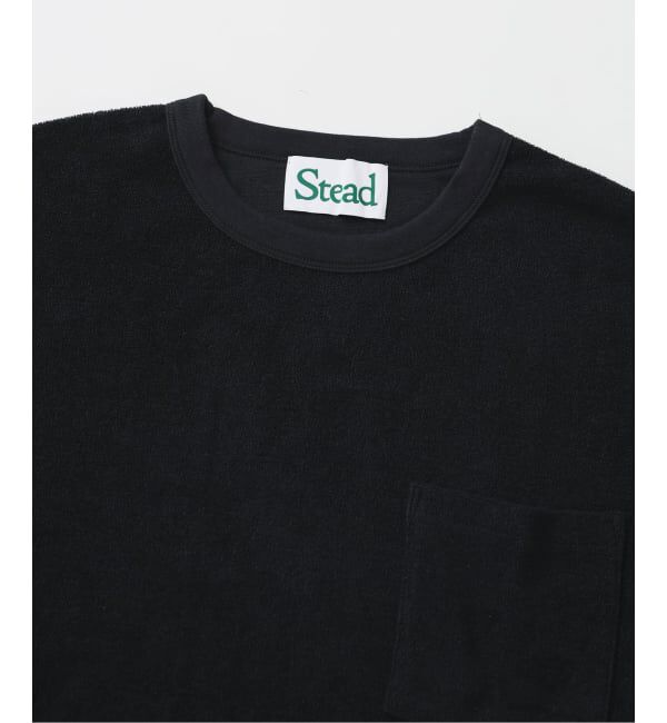 J.S.Homestead「Stead / パイル リンガー ワイド ポケット Tシャツ」|Tシャツ・カットソー|