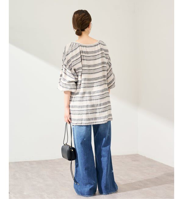 FRAMeWORK「ERIC BERGERE DAMOISEAU STRIPE」|シャツ・ブラウス|