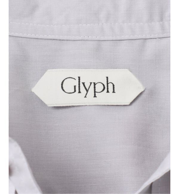 Glyph「《予約 / 一部店舗+WEB限定》Frilled Wing Collar Shirt」|シャツ・ブラウス|