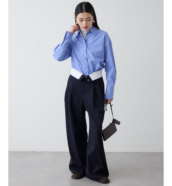 THE PAUSE「【THE PAUSE】ストライプタックパンツ」|その他|
