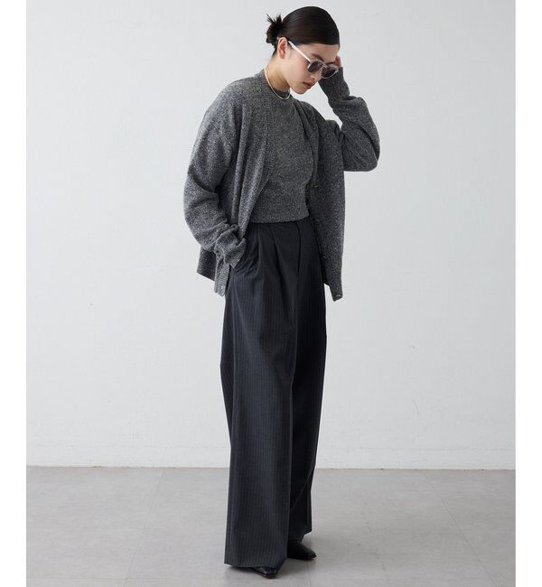 THE PAUSE「【THE PAUSE】ストライプタックパンツ」|その他|