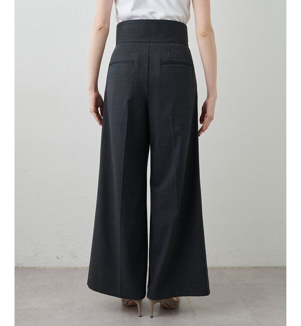 THE PAUSE「【THE PAUSE】ストライプタックパンツ」|その他|