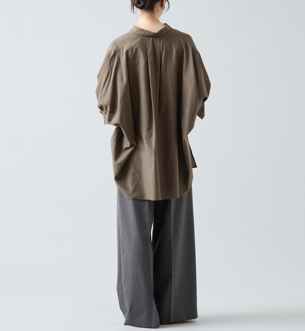 Liesse「《定番》コットンワイドシャツ」|シャツ・ブラウス|