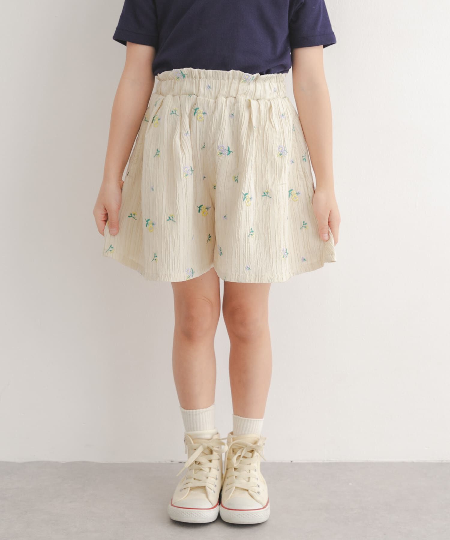URBAN RESEARCH DOORS「『150サイズあり』フラワー刺繍ショートパンツ(KIDS)」|その他|