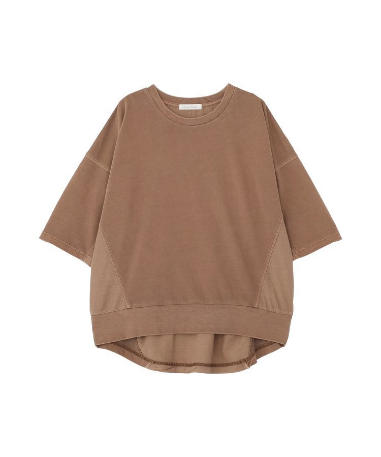 Green Parks「ピグメントドッキングプルオーバー」|Tシャツ・カットソー|